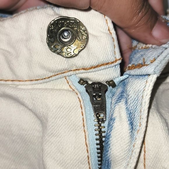 Y2K Fashion: Boom Boom Jean Shorts Sz. 11 - Picture 6 of 13